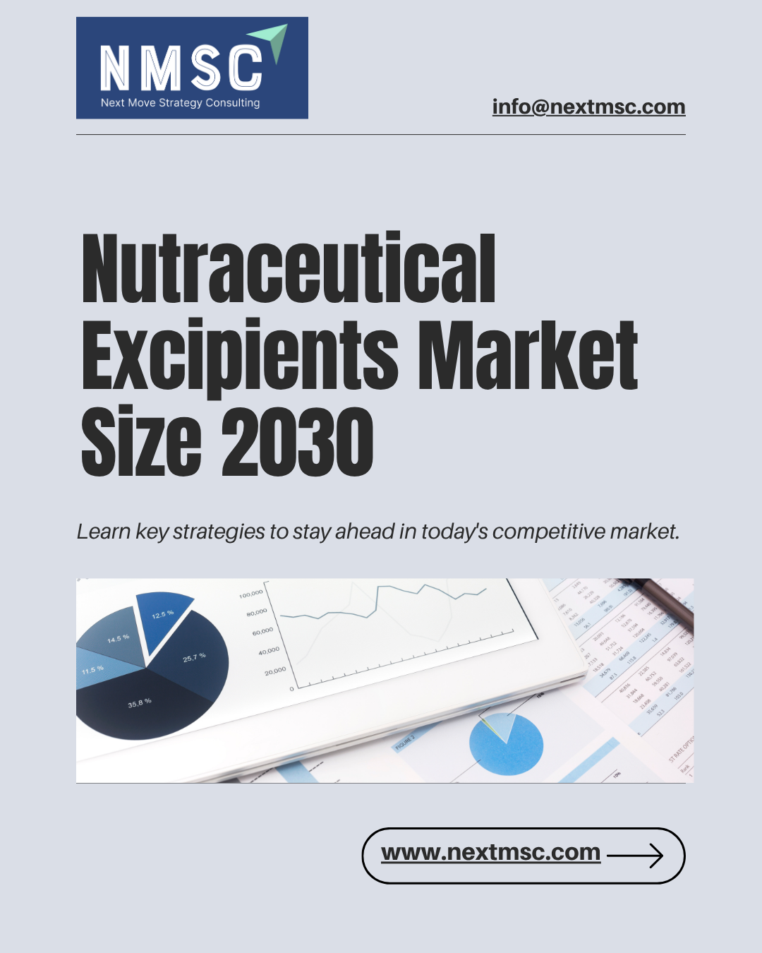 Global Nutraceutical Excipients Market Overview: Strategies for 2030