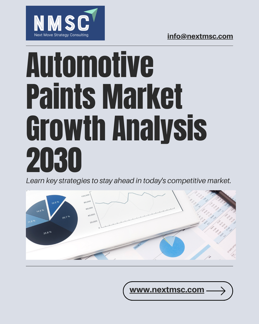 Automotive Paints Market Growth & Analysis 2030