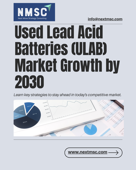 Used Lead Acid Batteries (ULAB) Market Report: Trends, Insights, and Forecast for 2030