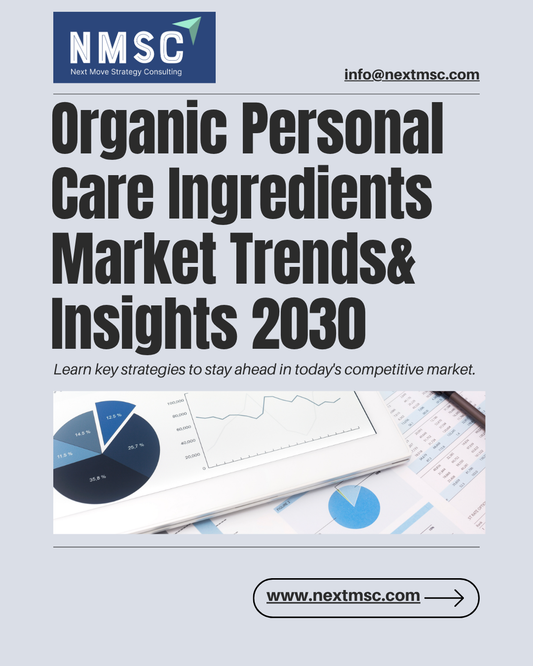 Organic Personal Care Ingredients Market Report: Trends, Insights, and Forecast for 2030