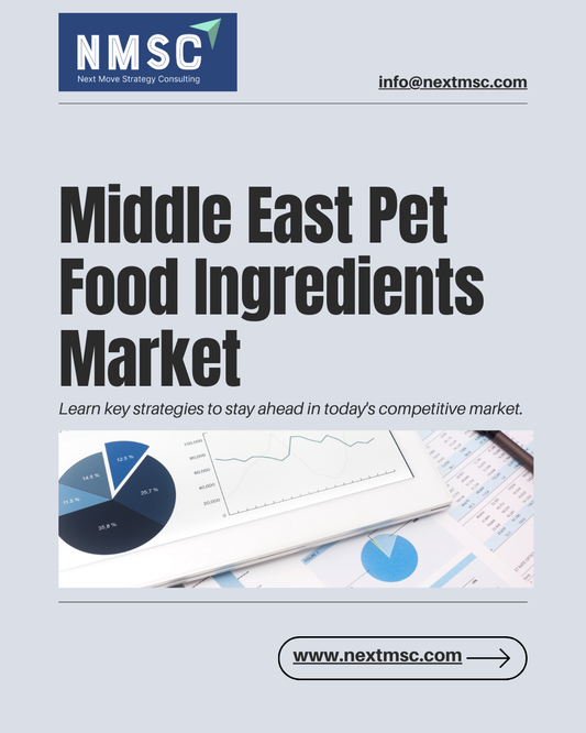 Middle East Pet Food Ingredients Market: Trends, Growth, and Forecast-2030